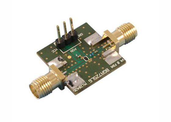 BGA725L6-BOARD Ενσωματωμένες Λύσεις Πυριτίου Γερμανίου Ενισχυτής Χαμηλού Θορύβου Πίνακας Αξιολόγησης