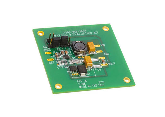 MAX668EVKIT Ενσωματωμένες λύσεις 1 Μη απομονωμένη έξοδος DC/DC Step Up Board Evaluation