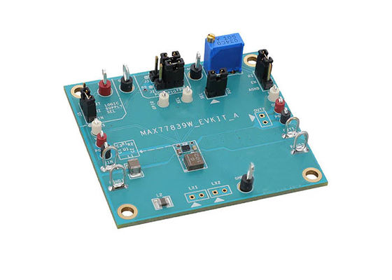 MAX77839WEVKIT Ενσωματωμένες Λύσεις 2.5A 2.2MHz Buck-Boost Converter Πίνακας Αξιολόγησης