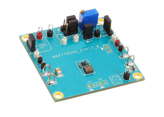MAX77839QEVKIT Ενσωματωμένες λύσεις 1.8V έως 5.5V DC/DC Step Up ή Down Board Evaluation