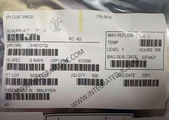 EN6337QI Τσιπ ολοκληρωμένου κυκλώματος PowerSoC με ρεύμα εξόδου 3A 95% απόδοση και συχνότητα διασύνδεσης 2MHz