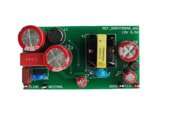 REF-5GR4780AG-1-6W1 Ενσωματωμένες Λύσεις 12V 500mA 6W CoolSET™ AC/DC Πίνακας Αξιολόγησης Μετατροπέα