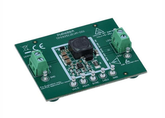 Πίνακας Αξιολόγησης Ολοκληρωμένων Λύσεων Οδηγού LED Buck Υψηλού Ρεύματος TPS92512EVM-001