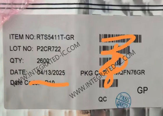 RTS5411T-GR Ολοκληρωμένο Κύκλωμα Chip USB 3.0 Super-Speed 4-port HUB Controller σε Πακέτο QFN-76