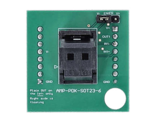 AMP-PDK-SOT23-6 Ενσωματωμένες λύσεις μονόκαναλ τυποποιημένος πίνακας αξιολόγησης ενισχυτών