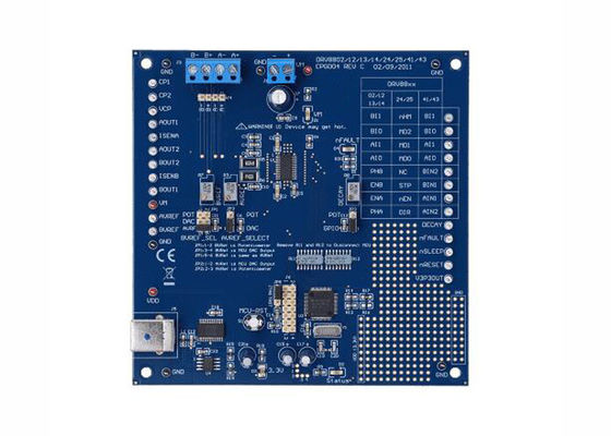 DRV8824EVM Ενσωματωμένες λύσεις 45V DRV8824 Μονάδα αξιολόγησης διπολικού κινητήρα βήματος