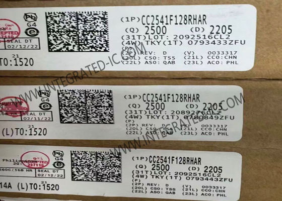 Μονάδα ασύρματης επικοινωνίας CC2541F128RHAR Bluetooth Low Energy Wireless MCU