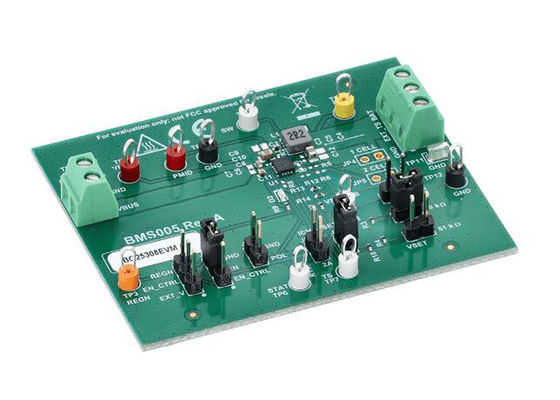 BQ25308EVM Ενσωματωμένες Λύσεις 1-Κυψελικό 17V 3A Φορτιστής Μπαταρίας BQ25308 Μονάδα Αξιολόγησης
