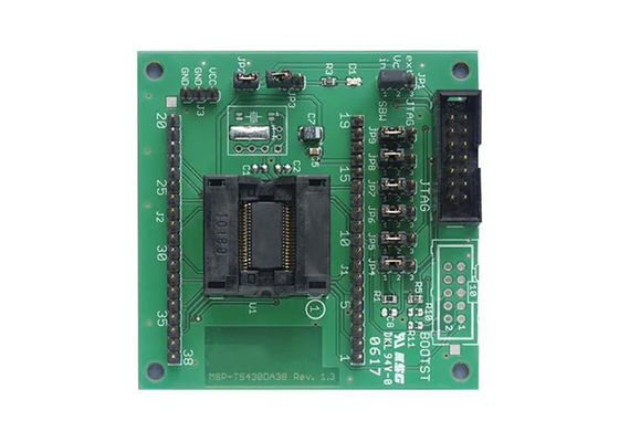 MSP-TS430DA38 Ενσωματωμένες Λύσεις Stand-Alone MSP430 ZIF Socket Πίνακας Ανάπτυξης