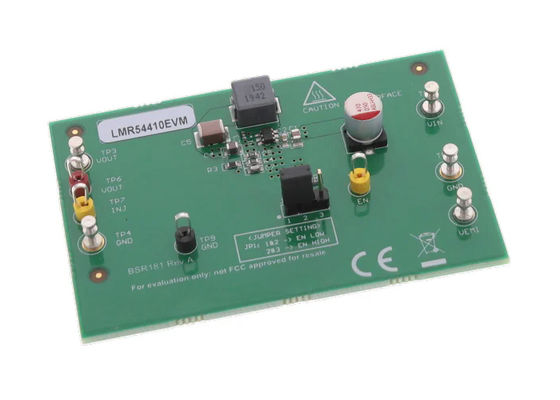 LMR54410EVM Ενσωματωμένες Λύσεις 3.3V 1A 1.1MHz Συγχρονισμένη πλακέτα αξιολόγησης Buck Regulator