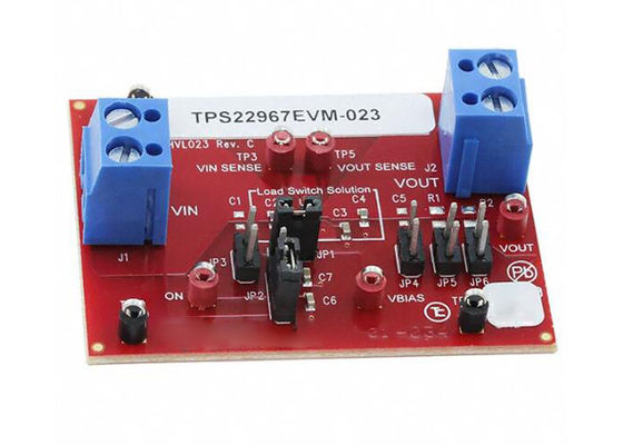 TPS22967EVM-023 Ενσωματωμένες Λύσεις TPS22967 4A Μονάδα Αξιολόγησης Διακόπτη Φορτίου