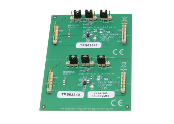 TPS62840-1DLCEVM55 Ενσωματωμένες Λύσεις 750mA 1.8V έως 6.5V Buck Converter Πίνακας Αξιολόγησης