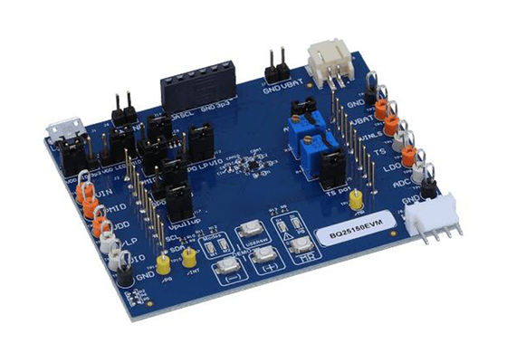 Ενσωματωμένη μονάδα αξιολόγησης λύσεων BQ25150EVM Γραμμικός φορτιστής μπαταρίας BQ25150