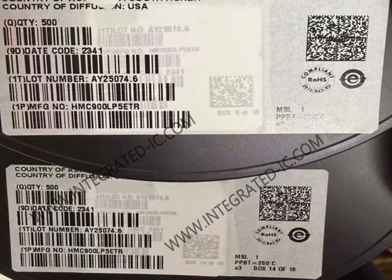HMC900LP5ETR 50MHz 6ης Τάξης Προγραμματιζόμενο IC Chip Φίλτρου Χαμηλών Συχνοτήτων σε Συσκευασία 32-VFQFN