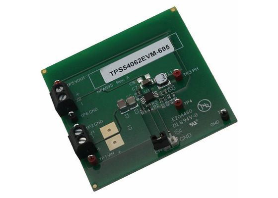 TPS54062EVM-695 Ενσωματωμένες λύσεις 3.3V 50mA Σύγχρονος μετατροπέας βήματος προς τα κάτω