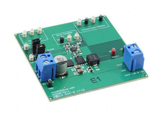 TPS40305EVM-488 Ενσωματωμένες λύσεις 10A 1.8V 1.2kHz Δελτίο αξιολόγησης Buck Controller