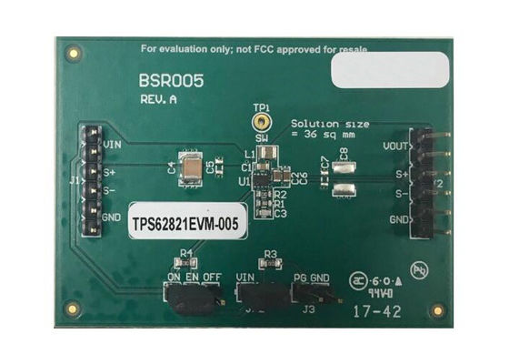 TPS62821EVM-005 Ενσωματωμένες λύσεις DCS-Control Evaluation Module TPS62821 Step Down Converter