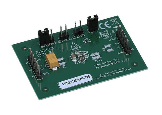 TPS82140EVM-720 Ενσωματωμένες λύσεις Μονάδα MicroSiP 17V 2A Μονάδα αξιολόγησης μετατροπέα βήματος προς τα κάτω