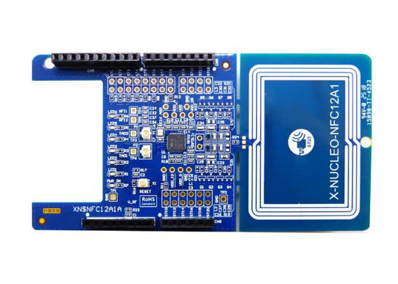 X-NUCLEO-NFC12A1 Ενσωματωμένες λύσεις STM32 Nucleos ST25R300 NFC Πίνακας επέκτασης αναγνώστης καρτών