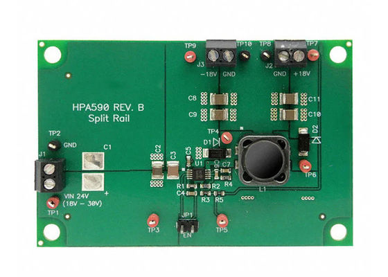 TPS54060EVM-590 Ενσωματωμένες λύσεις 100mA Μονάδα αξιολόγησης μετατροπέα split rail SWIFTTM