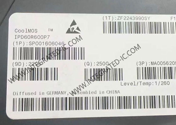 IPD60R600P7 Τρίκτης ολοκληρωμένου κυκλώματος N-Channel 600V CoolMOSTM P7 Power MOSFET τρανζίστορες