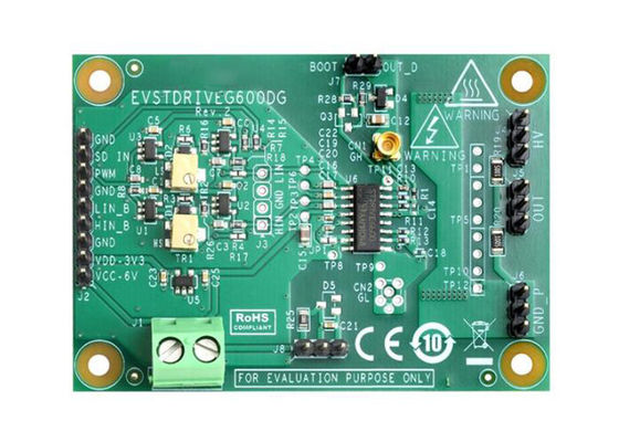 EVSTDRIVEG600DG Ενσωματωμένες λύσεις STDRIVEG600 Half Bridge Gate Driver Demonstration Board