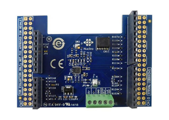 STEVAL-IOD003V1 Ενσωματωμένες λύσεις L6362A IO-Link PHY Επεκτατικό πίνακα συσκευής