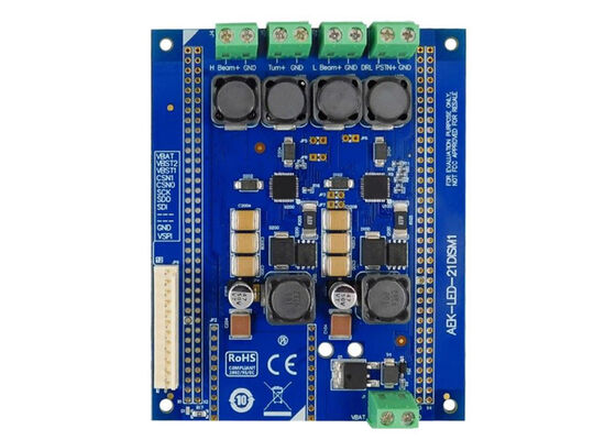 AEK-LED-21DISM1 Ενσωματωμένες λύσεις AutoDevKit 2 Μη απομονωμένες εξόδους Δελτίο αξιολόγησης οδηγού LED