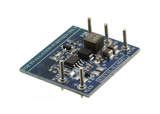 STEVAL-ILL064V1 Ενσωματωμένες λύσεις 3A 5.5V έως 48V Διορθωτής αξιολόγησης οδηγού LED