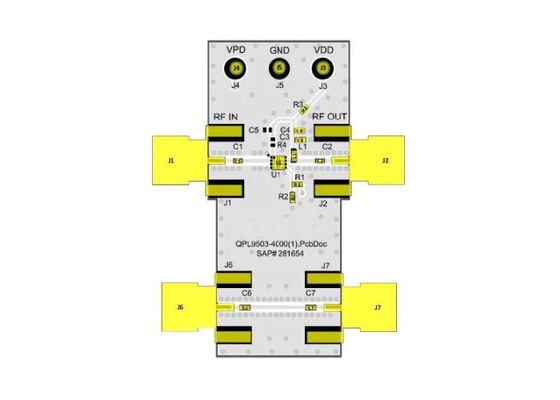 QPA9126EVB-01 Ενσωματωμένες λύσεις High Linearity Gain Block Amplifier Board