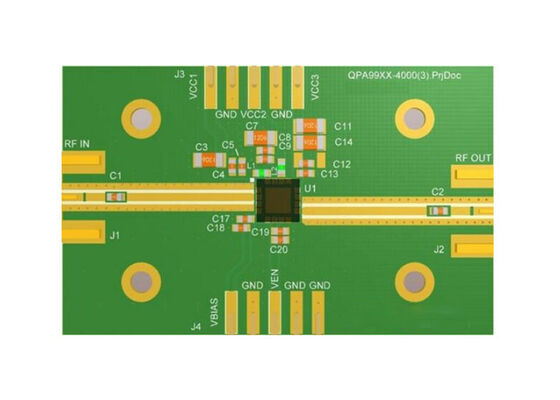 QPA9942EVB01 Ενσωματωμένες λύσεις 3,4GHz έως 3,6GHz Δελτίο αξιολόγησης RF ενισχυτή