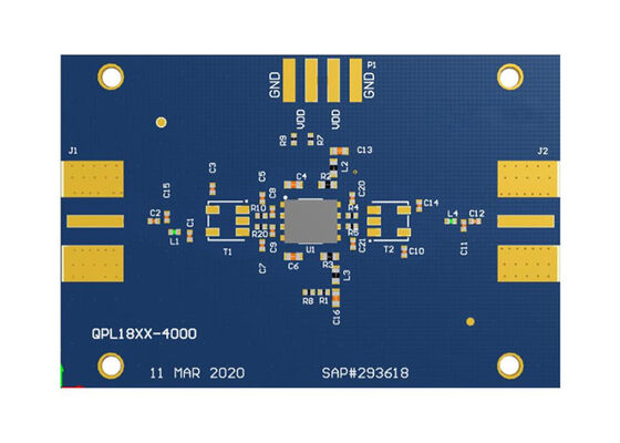 QPL1815EVB-01 Embedded Solutions 50MHz To 1.8GHz 75Ω CATV Amplifier Evaluation Board