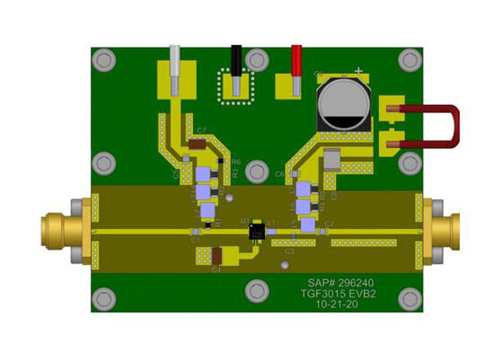 TGF3015-SM-EVB Ενσωματωμένες λύσεις 10W GaN RF Input-Matched Transistor Evaluation Board