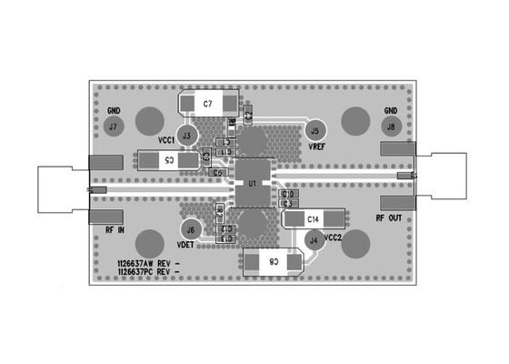 TQP9218-EVB Ενσωματωμένες Λύσεις TQP9218 0.25W Πίνακας Αξιολόγησης Ενισχυτή Ισχύος Μικρών Κυψελών