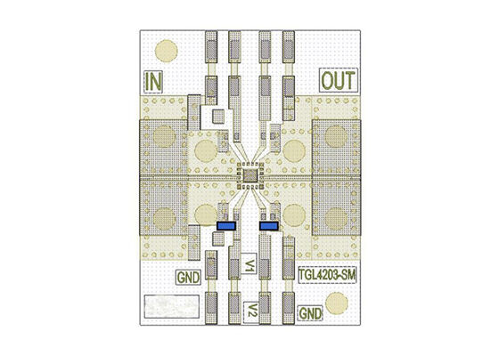 TGL4203-SMEVB Embedded Solutions DC - 30GHz Broadband Analog Attenuator Evaluation Board (Επιτροπή αξιολόγησης αναλογικών αποσβεστήρων ευρυζωνικής ζώνης)