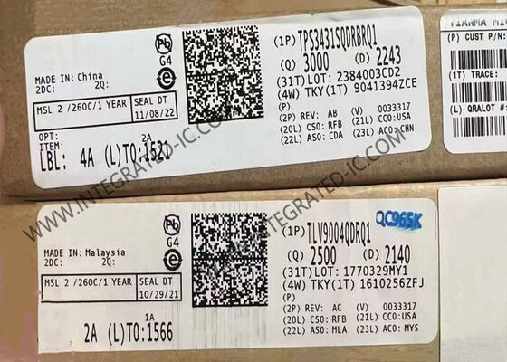 TPS3431SQDRBRQ1 Προγραμματιζόμενος Χρονοδιακόπτης Watchdog Αυτοκινητοβιομηχανίας IC με Τάση Τροφοδοσίας 1.8V ~ 6.5V