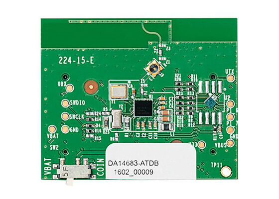 DA14683-00U2DB-P Embedded Solutions DA14683 BT Low Energy 5.1 Development Kit Pro WL-CSP53 Daughterboard (Θυγατρική πλακέτα)