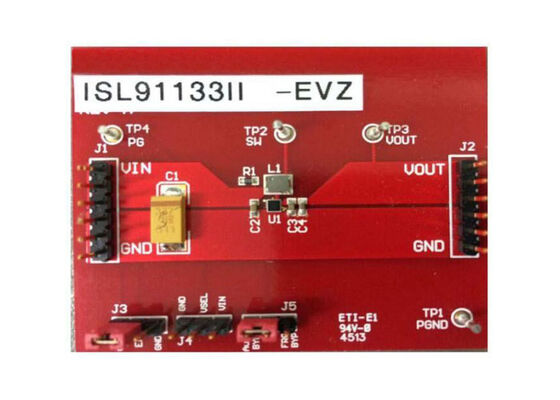 ISL91133IIL-EVZ Ενσωματωμένες Λύσεις ISL91133 2.3A Πίνακας Αξιολόγησης Ρυθμιστή Boost Υψηλής Απόδοσης