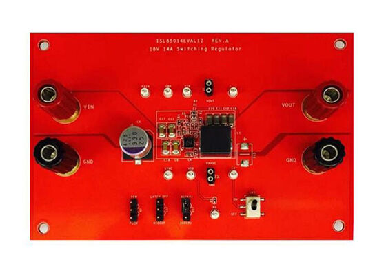Δελτίο αξιολόγησης ενσωματωμένων λύσεων ISL85014EVAL1Z Για τον ρυθμιστή συγχρονισμένου φελλού ISL85014 14A