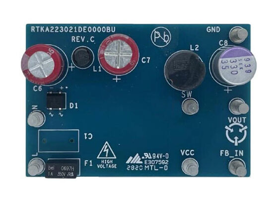RTKA223021DE0000BU Ενσωματωμένες λύσεις RAA223021 Διοικητικό συμβούλιο αξιολόγησης μετατροπέων υψηλής τάσης