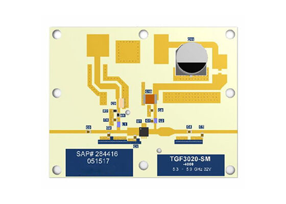 TGF3020-SM-EVB1 Ενσωματωμένες Λύσεις 32V 5W GaN RF Πλακέτα Αξιολόγησης Τρανζίστορ με Αντιστοίχιση Εισόδου