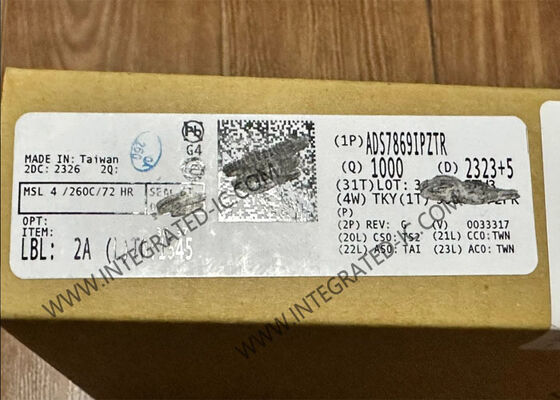 ADS7869IPZTR Integrated Circuit Chip 12-Channel Analog Motor Control Front-End με ανάλυση 12 bit και ευέλικτη ψηφιακή διεπαφή TQFP100