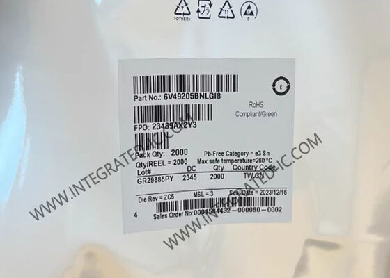 6V49205BNLGI8 Ολοκληρωμένο Κύκλωμα Chip 125MHz Ρολόι Συστήματος με Επιλέξιμη Συχνότητα DDR και Εξόδους LP-HCSL PCIe