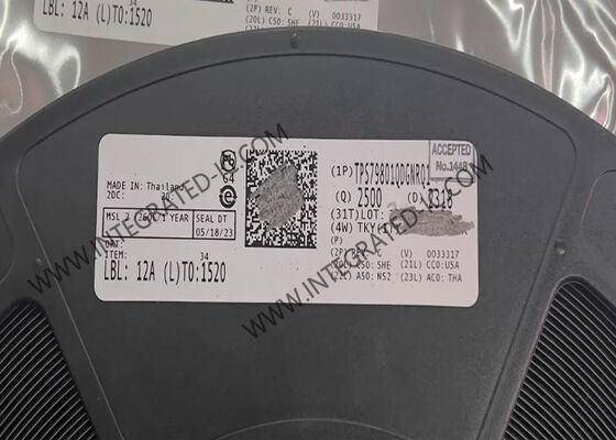 TPS79801QDGNRQ1 Ολοκληρωμένο Κύκλωμα Chip Αυτοκίνητου Βαθμού 50mA Low-Dropout LDO Γραμμικός Ρυθμιστής