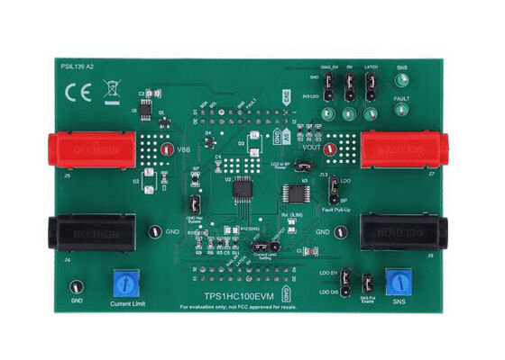 TPS1HC100EVM Ενσωματωμένες Λύσεις TPS1HC100-Q1 Automotive High-Side Switch Evaluation Module