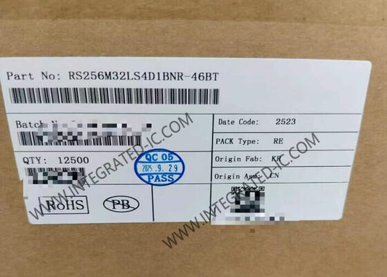 RS256M32LS4D1BNR-46BT Μνήμη IC Chip 1Gbit LPDDR4 SDRAM με διαμόρφωση 256Mb x 32-bit και ρυθμό μεταφοράς δεδομένων 8,53 GB/s σε πακέτο FBGA-200