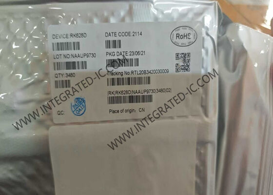 RK628D AI επεξεργαστής chip πολλαπλής λειτουργίας video bridge chip με ανάλυση 4K@60fps στο πακέτο BGA