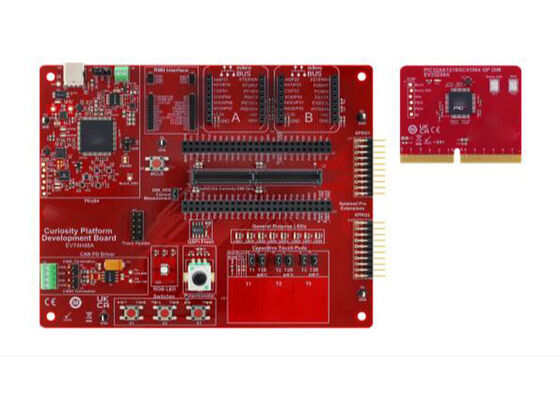 BN61G23A Ενσωματωμένες λύσεις Curiosity Development Board Πίνακας ανάπτυξης πλατφόρμας PIC32AK1216GC41064 GP DIM Bundle