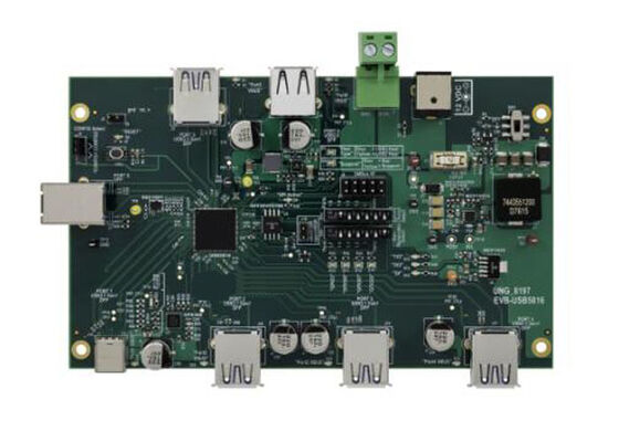 EVB-USB5816 Ενσωματωμένες Λύσεις USB5816 Πίνακας Αξιολόγησης SmartHub USB3.2