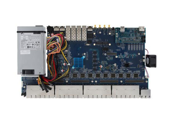 VSC5641EV Εγκατεστημένες λύσεις VSC7558 και VSC7558TSN 56-Port Ethernet Switch Evaluation Board